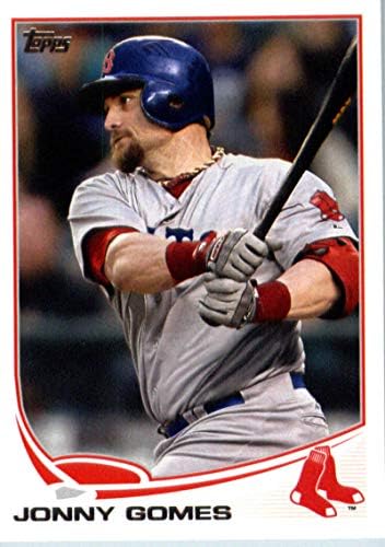2013 Topps Mini 348 Jonny Gomes Red Sox MLB Baseball Card NM-MT