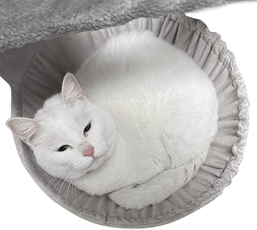 Hawillee Cat Sleeping Sleeping Hammock Beds DIA 30cm cor cinza