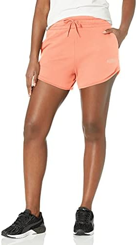 PUMA Women's Modern Basics 4 Shorts de cintura alta