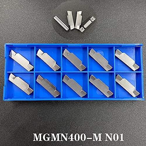 10pcs mgmn400-m grooving de alumínio Corte inserções de carboneto inserções de torno de alumínio Inserções de torno de alumínio