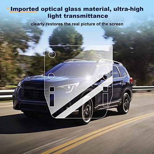 Bixuan 2023 Subaru Ascent Screen Protector para 2023 Subaru Base de subaru Base de 11,6 polegadas Controle Navegação Touch Tela Touch Glass Temperado 2023 Subaru Salte Screen Proteção Filme 2023 Acessórios de ascensão