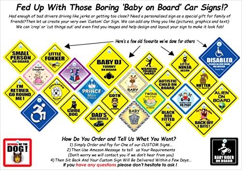 Bebê a bordo do sinal de carro, bebê a bordo do sinal da copa do veículo