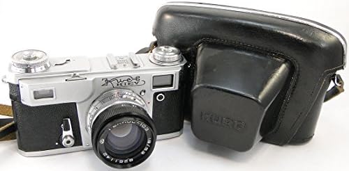 KIEV-4M 4 Russo Contax RF 35mm Câmera Helios-103 53mm f/1.8 lente