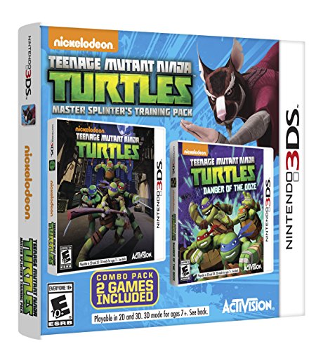 Pacote de treinamento de Tartarugas Ninjas Teenage Mutant - Nintendo 3DS