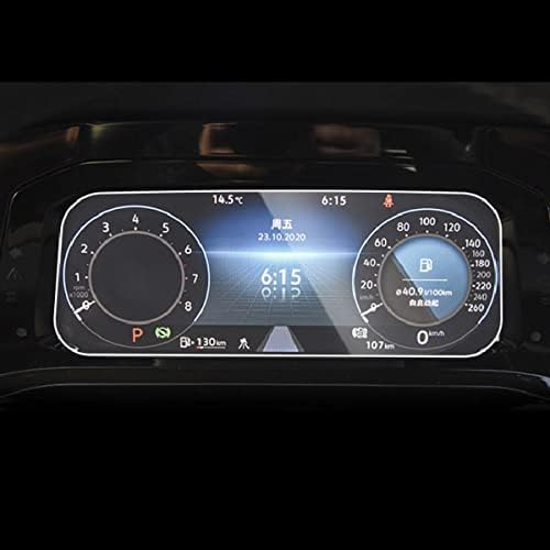 MuGOOTP Car Dashboard Pannel Speedomter Car Adesivos Interiores, para Volkswagen Golf 2020-2022