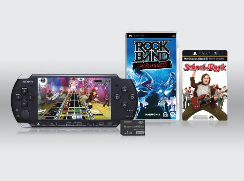 PlayStation Portable Limited Edition Rock Band Un Unplugged Entertainment Pack - Piano Black