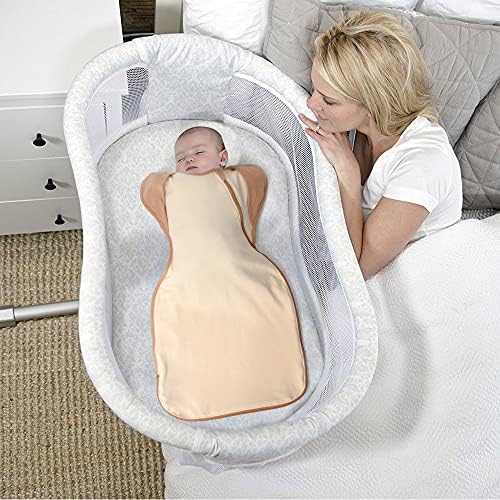 Knirose Swaddle Blanket Sack Sack com braços para cima Design Ajuda o bebê de 2 pacotes, transições de 3 vias para o saco
