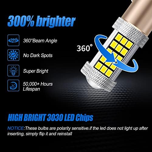 Antbis 1157 lâmpadas LED, super brilhante 2057 2357 7528 Lâmpadas LED Substituição de lâmpadas com projetor para