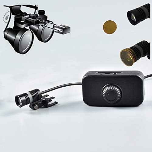 Songzi Optics 2.5x 3x 3,5x Opcional Head Band Binocular Loupes Dental Binocular SZM08B LED FARECTIL
