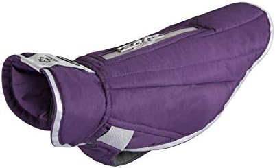 RC PET Products 67528010 Casaco de cachorro Nimbus Puffer de Nimbus, Plum Purple/Gray, 28
