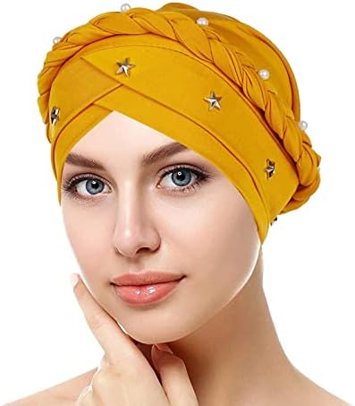 Gorro para mulheres embrulhando o crânio de turbante tampas de turbante notim embrulhado muçulmano headwearwarwarwarwar