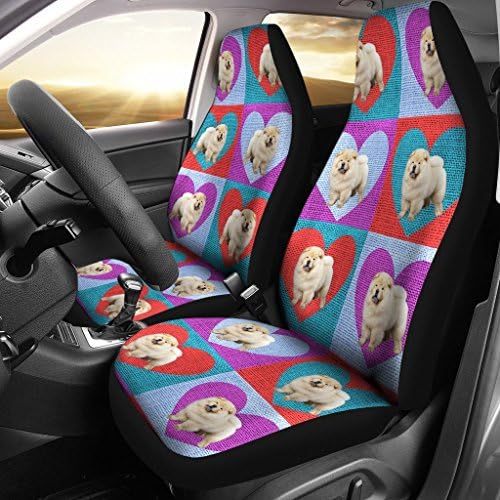 Great Breed Store Chow Chow Chow Dog Print Seat Covers