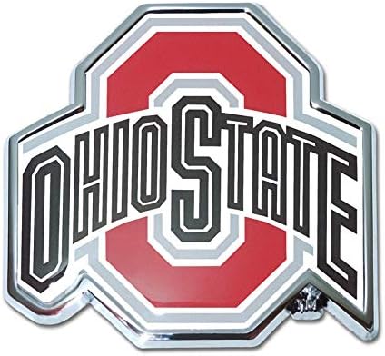 Ohio State University Buckeyes Metal Auto Emblem