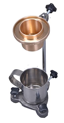 Yantra Ford Flow Cup Viscosity Paint B 4 Ferramenta de teste de líquido com base e contêiner de aço inoxidável