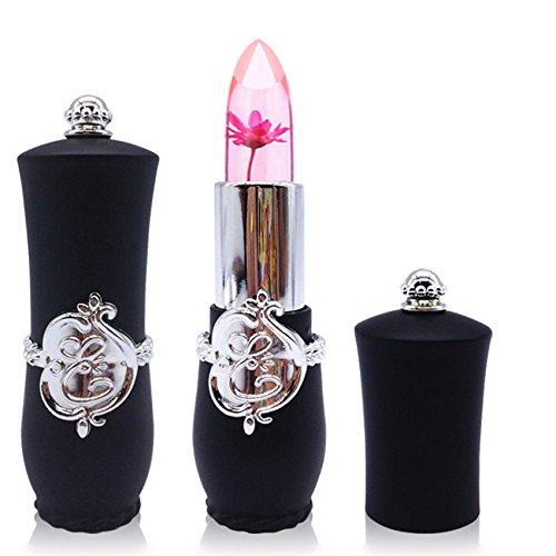 Girls Lip Gloss Kit Lipstick Jelly Magic Color Crystal Flor Temperatura BELAÇÃO MUDE