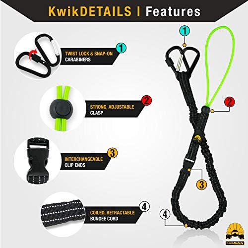 Kwiksafety - Charlotte, NC - Typhoon Ironworker Segurança de segurança [3 D -ring, Ferramenta Lanyard Loop] Construção ANSI testada OSHA