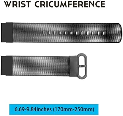 OSGC 22mm Sport Nylon Watch Strap Band Lançamento rápido para Garmin Fenix ​​6x 6 Pro 5x 5 mais 935 abordagem S60 quatix5 pulseira de pulseira