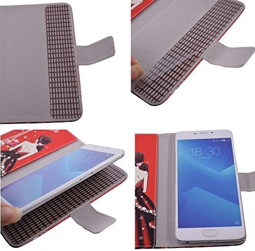 Tienjueshi Wolf Fashion Style Book Stand Flip Pu Leather Magnet Card Slot Protector Case para Xgody X13 6,1 polegadas Tampa
