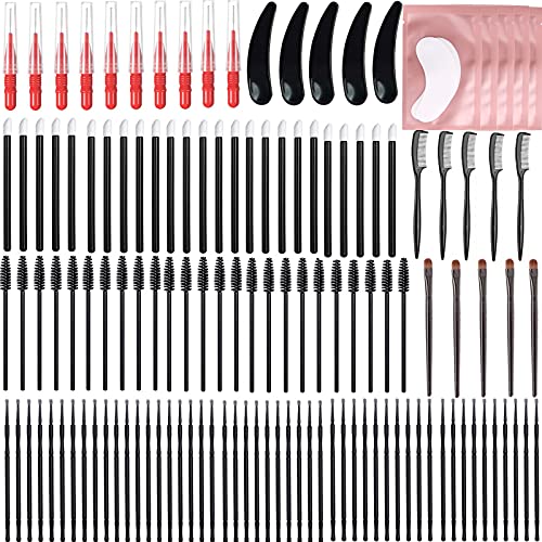 Libelety Lash Lift e ferramentas de cor do cabelo, suprimentos de levantamento de cílios, escovas de laminação de sobrancelha,