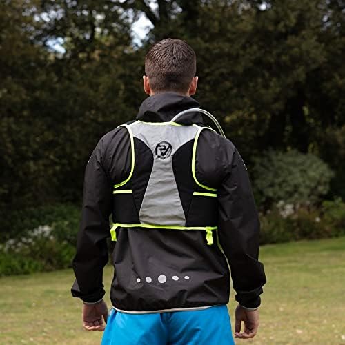 Proviz Reflice360 HI Visibilty Hydration Backpack Reflexivo com 1,5L de capacidade da bexiga de água para corrida de esportes ao ar