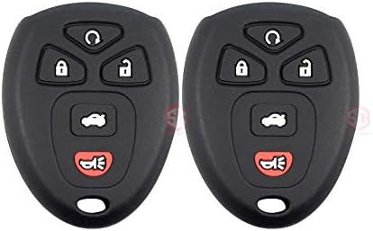 2x Novo Keyfob Remote Fobik Silicone Cober Fit/Para veículos GM selecionados