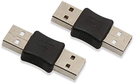 Bluexin 2 Pack USB Masculino para USB M/M M/M Changer Conversor Adaptador