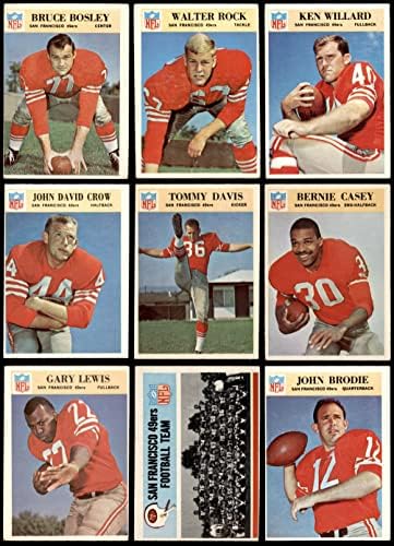 1966 Philadelphia San Francisco 49ers Team Set San Francisco 49ers GD+ 49ers