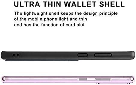 Caso Kowauri Galaxy S20 Fe 5G, Caixa de carteira de couro SM-S20 Fe com titular de slot de cartão de crédito Ultra