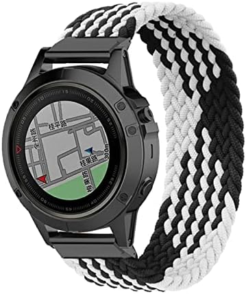 XNWKF 22 26mm Quickfit Watch Strap For Garmin Fenix ​​7 7X 6 6X Pro 5X 5 Plus 3HR 935 945 S60 MK1 Braided Solo Loop Nylon Watch Wrist band