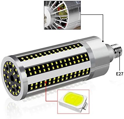 Bulbos LED domésticos E27 54W AC100-277V 2835 sem ventilador de abajur resfriamento 296 lâmpadas de milho LED, usadas em lojas, famílias, fábricas e luzes de rua