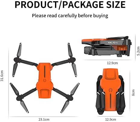 Drone Afeboo com câmera para adultos, mini drone de helicóptero 4K RC, para crianças de 8 a 12 anos com câmera, eletrônica para meninos e meninas adolescentes, com posicionamento de fluxo óptico