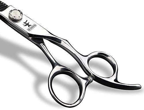 Scissors de barbeiro de barbeiro do Xuan Feng 6 polegadas Salão de cabelo japonês 440C Tercendência profissional Cedel