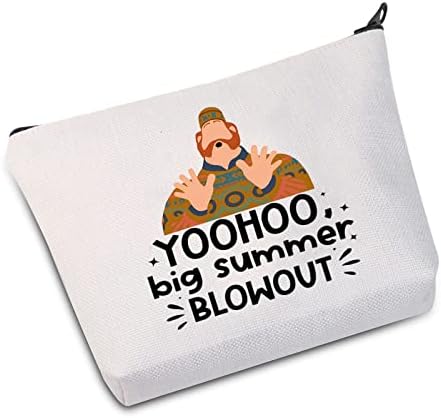 Cosmético de Levlo Oaken Quote de filme de maquiagem de filme Inspirado Yoohoo Big Summer Blowout Make Up Zipper Bolsa