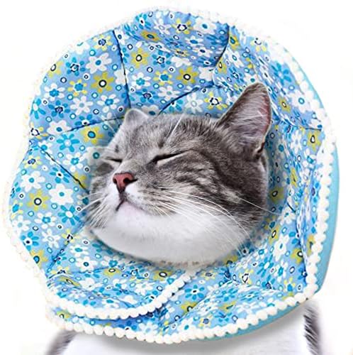 Sungrow Cat Recovery Cone macio, travesseiro de pescoço confortável, para neutro rápido ou após a cirurgia, não mais