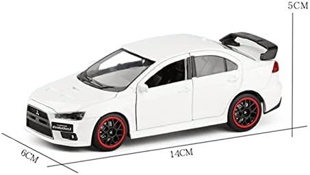 Veículos modelo de escala Apliqe para Mitsubishi Lancer Evolution x10 liga de liga de metal de metal modelo 1:32 Sofistic