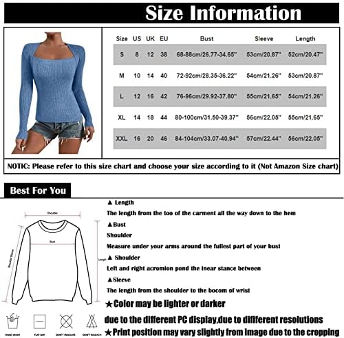 Suéteres femininos quentes de malha longa de malha comprida camiseta de camiseta de camiseta básica confortável camisetas