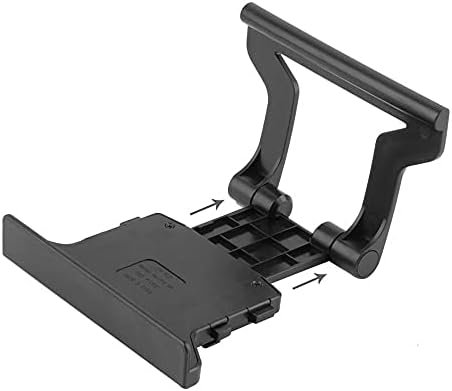 Walnuta Durável Uso preto Clip de clipe de tv mount stand stand stand adequado para o sensor de Microsoft 360 Kinect