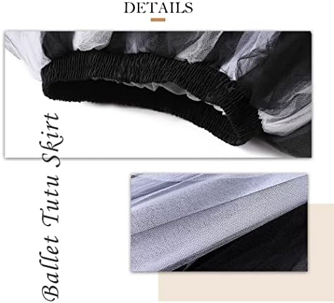 REETAN TUTU SALIRA TULLE TULLE ELÁSTICA SAIR FESTA TUTUS TUTUS Fashion Performance Skirt Costume para mulheres e meninas