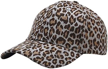 Caps de beisebol para homens mulheres leopardo Protect Protection Golf Baseball Cap engraçado de verão ajustável Casual Casual Sun Hat