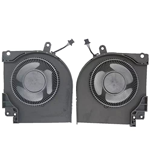 QUETTERLEE Replacement New Laptop CPU + GPU Cooling Fan for DELL Alienware X17 R1 X17R1 X17 R2 X17R2 2021 Series