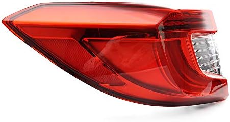 MotorFansClub Luz traseira da luz traseira da luz traseira da lâmpada traseira para Honda Accord/Accord Sport 2018 2019 2020 2021
