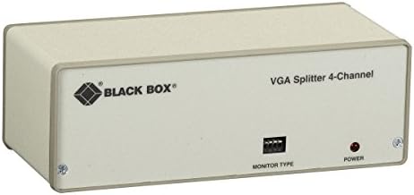 Black Box VGA 4 canals divisor de vídeo, 115-VAC