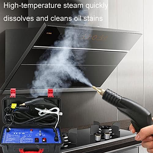 Limpador de vapor de alta pressão de 3200W | Cozinha de limpeza a vapor de 5 barras cozinha alta 100-120 ℃, fria e aquecimento