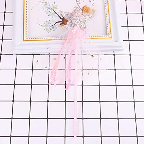 Abaodam Fairy Wands Pentagrama Stick Stick Stick Performance para casamentos de cosplay de festa