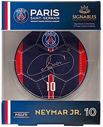 Signable Premium - Paris Saint Germain Neymar Jr. Colecionável - Fac -símile oficial de futebol - Memorabilia de futebol premium