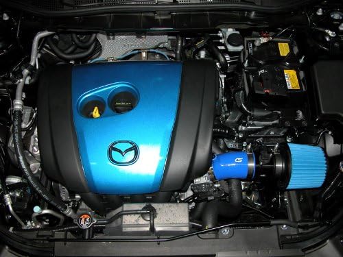 Corksport 2012-2013 Mazda 3 - 2.0 SkyActiv Short RAM ingestão - preto