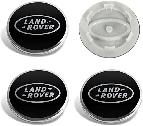 4pcs ajustados para tampas centrais da roda Land Rover, tampas de cubo central de 63 mm