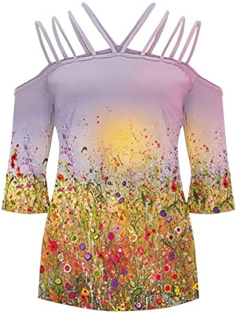 Camiseta superior para mulheres Summer Summer outono de manga curta Lace algodão V zip -up camiseta gráfica za za