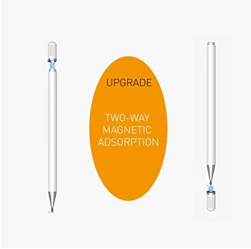 Canetas de caneta para iPad lápis, caneta capacitiva alta sensibilidade e ponto fino, tampa de tampa do magnetismo, universal