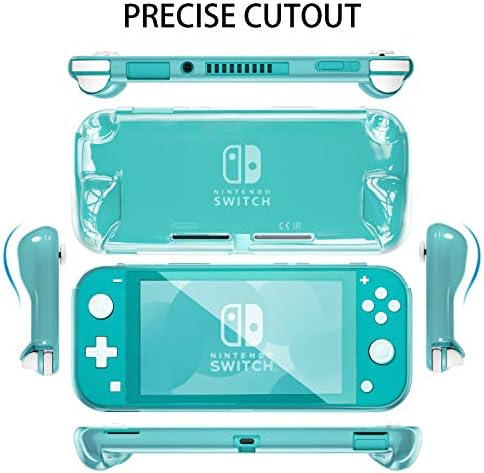 Caso de proteção de 2Pack para Nintendo Switch Lite, Tampa de alça portátil de protetor Slim, Absorção de choque